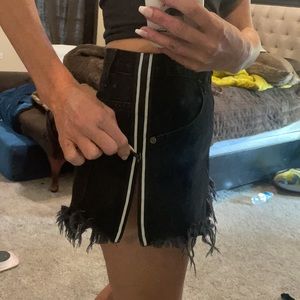 Carmar black Jean skirt. 27